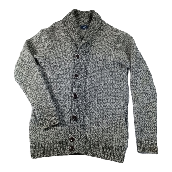 Paul Smith 100% Wool Chunky Knit Cardigan Size Large - Picture 11 of 11